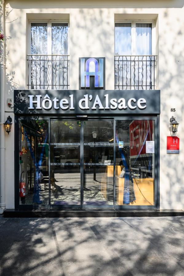 Hotel D'Alsace Paris Exterior photo